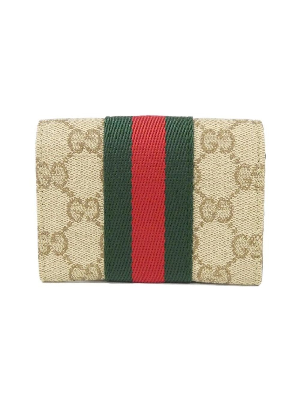 Gucci Card Case Card Holders Beige - Picture 2 of 5